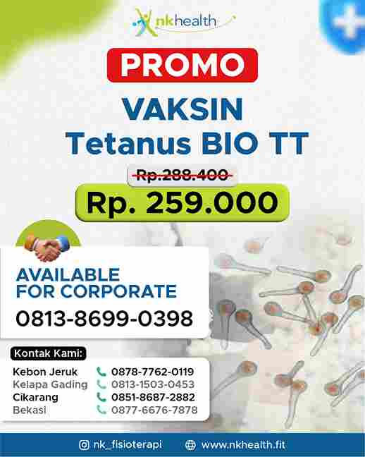 Vaksin Tetanus Jakarta