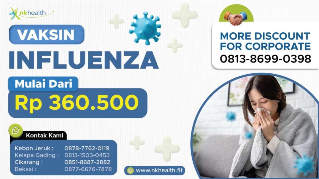 Harga Vaksin Influenza di Jakarta