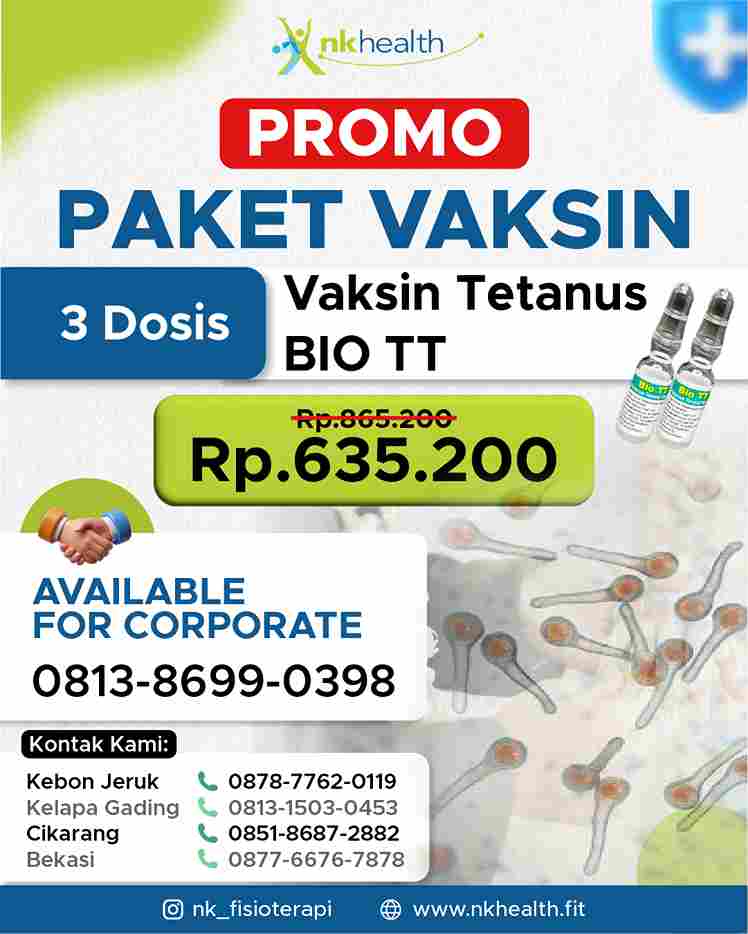 Vaksin Tetanus Jakarta
